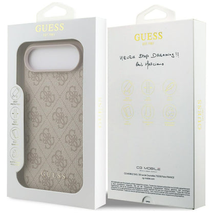 Husa pentru Apple iPhone 17 Air, Guess, 4G Classic, Roz