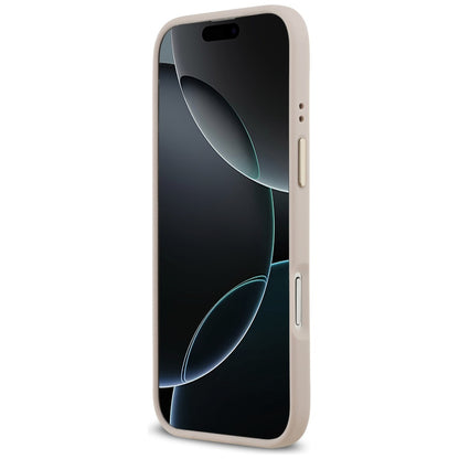 Husa pentru Apple iPhone 17 Air, Guess, 4G Strass Logo and Big Strap, Roz