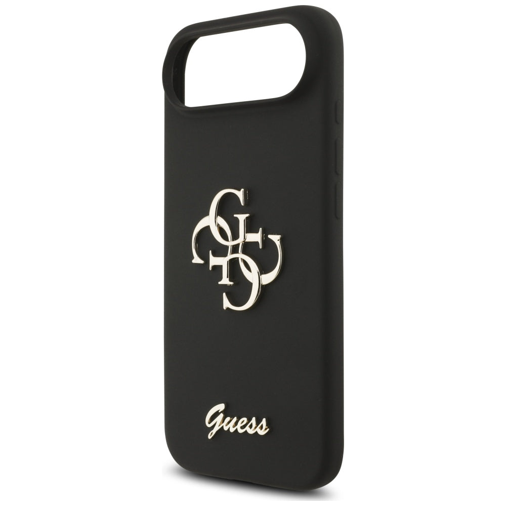 Husa pentru Apple iPhone 17 Air, Guess, Big 4G Script, Neagra