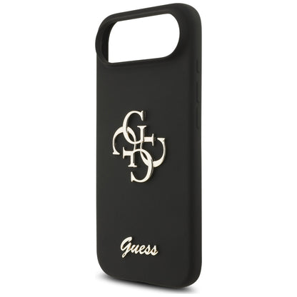 Husa pentru Apple iPhone 17 Air, Guess, Big 4G Script, Neagra