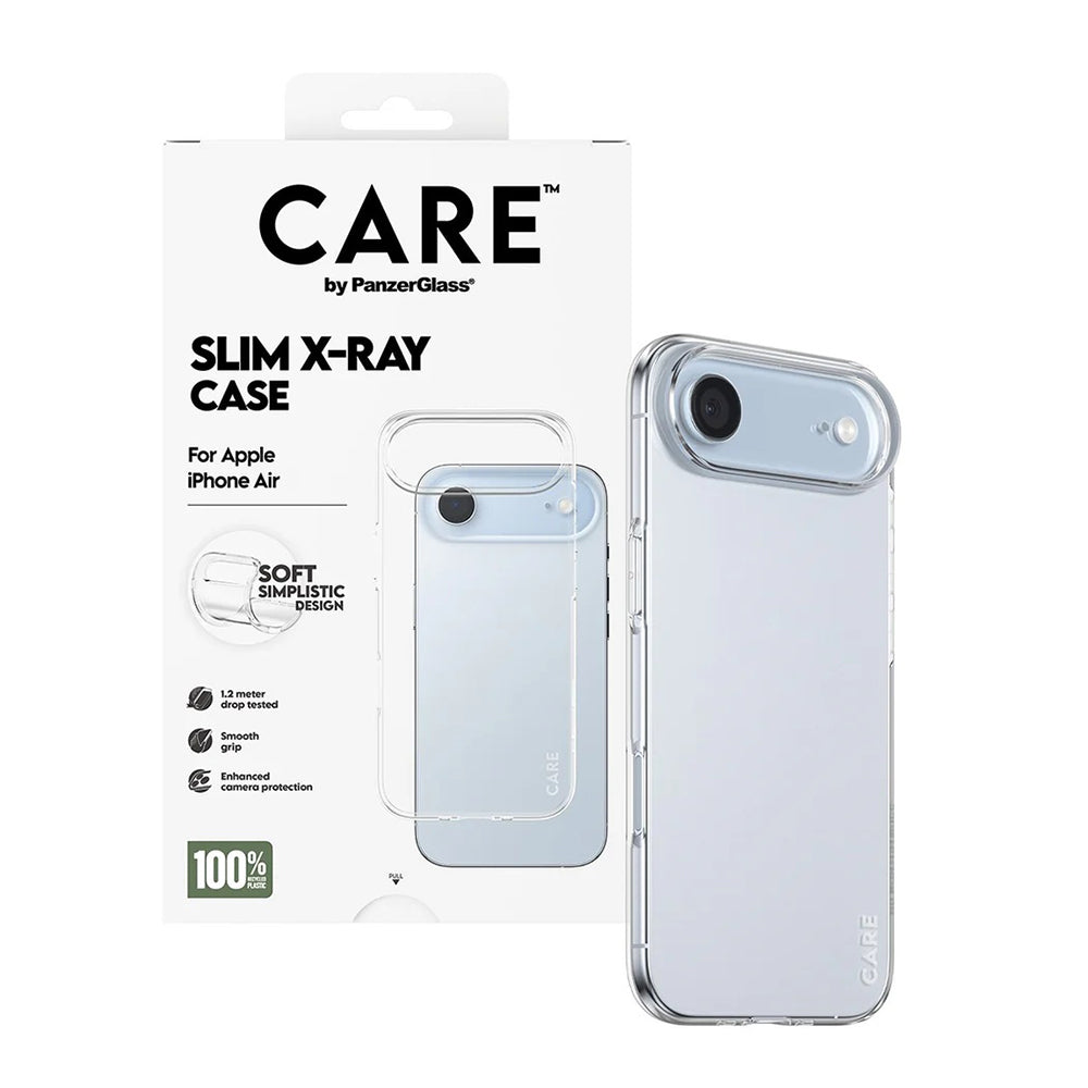 Husa pentru Apple iPhone 17 Air, PanzerGlass, Care Fashionable X-ray, Transparenta