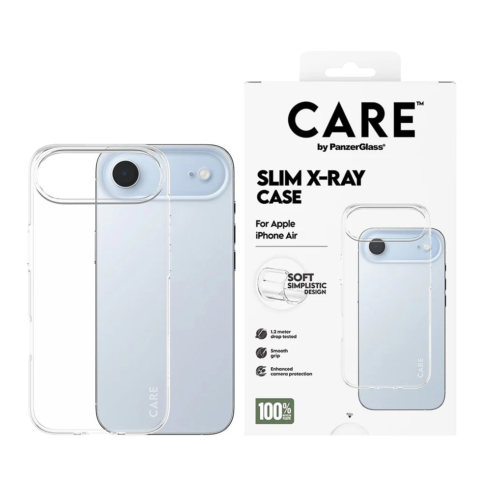 Husa pentru Apple iPhone 17 Air, PanzerGlass, Care Fashionable X-ray, Transparenta