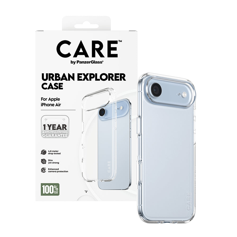 Husa pentru Apple iPhone 17 Air, PanzerGlass, Care Urban Explorer, Transparenta