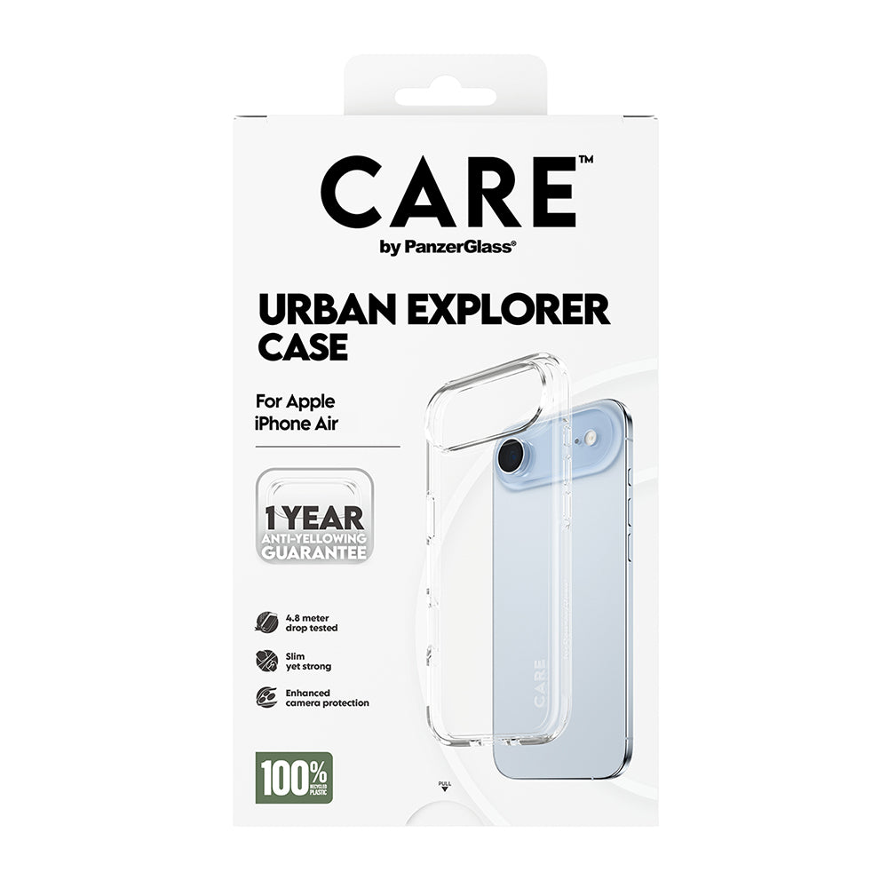 Husa pentru Apple iPhone 17 Air, PanzerGlass, Care Urban Explorer, Transparenta