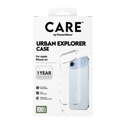 Husa pentru Apple iPhone 17 Air, PanzerGlass, Care Urban Explorer, Transparenta