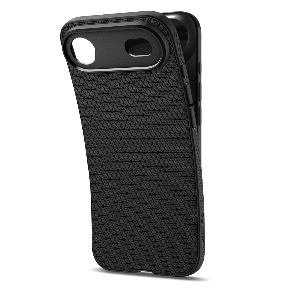 Husa pentru Apple iPhone 17 Air, Spigen, Liquid Air, Neagra Mata