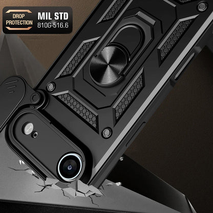 Husa pentru Apple iPhone 17 Air, Techsuit, CamShield, Albastra