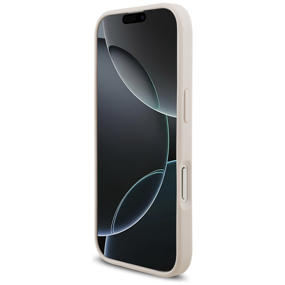 Husa pentru Apple iPhone 17, Guess, 4G Big Logo, Roz