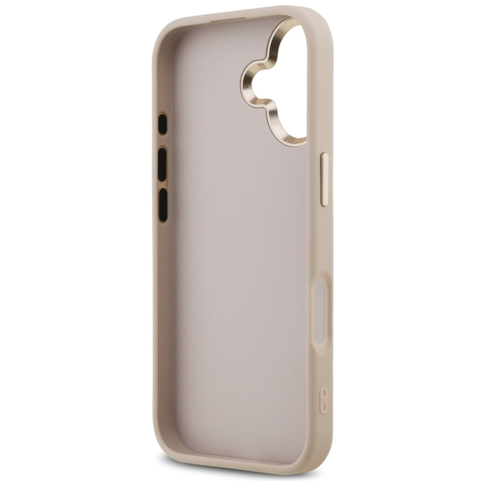Husa pentru Apple iPhone 17, Guess, Big 4G Logo Classic, Roz Aurie