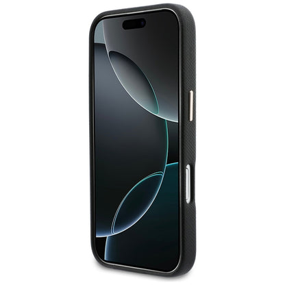 Husa pentru Apple iPhone 17, Guess, Resin Logo, Neagra