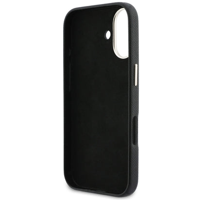 Husa pentru Apple iPhone 17, Guess, Resin Logo, Neagra