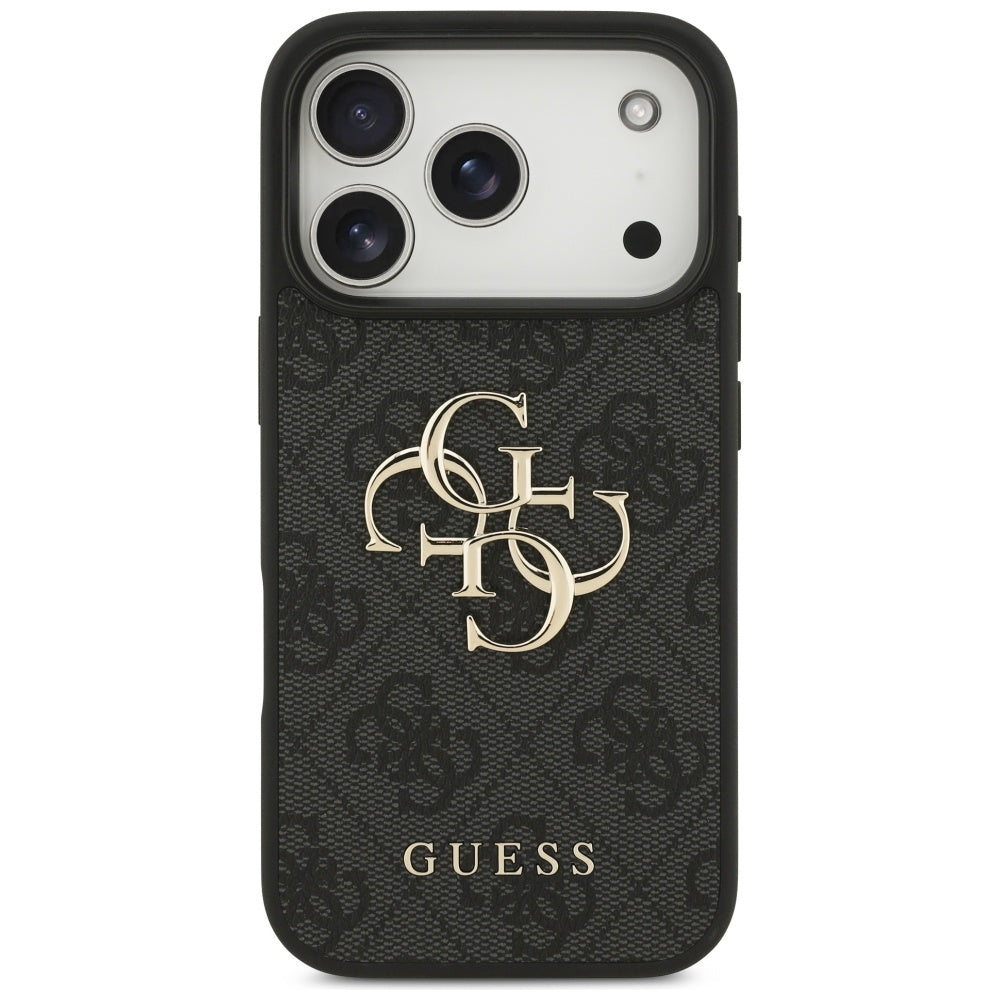 Husa pentru Apple iPhone 17 Pro, Guess, 4G Big Logo, Neagra