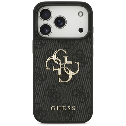Husa pentru Apple iPhone 17 Pro Max, Guess, 4G Big Logo, Neagra