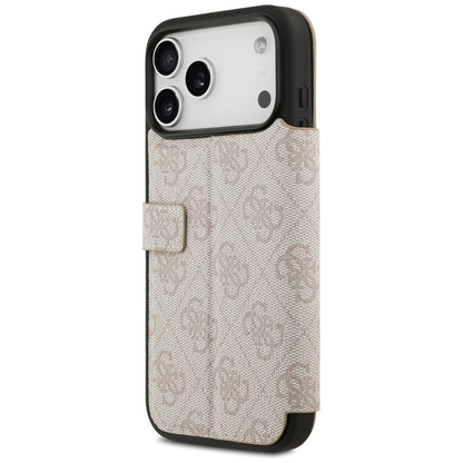 Husa pentru Apple iPhone 17 Pro Max, Guess, 4G Metal Logo, Roz