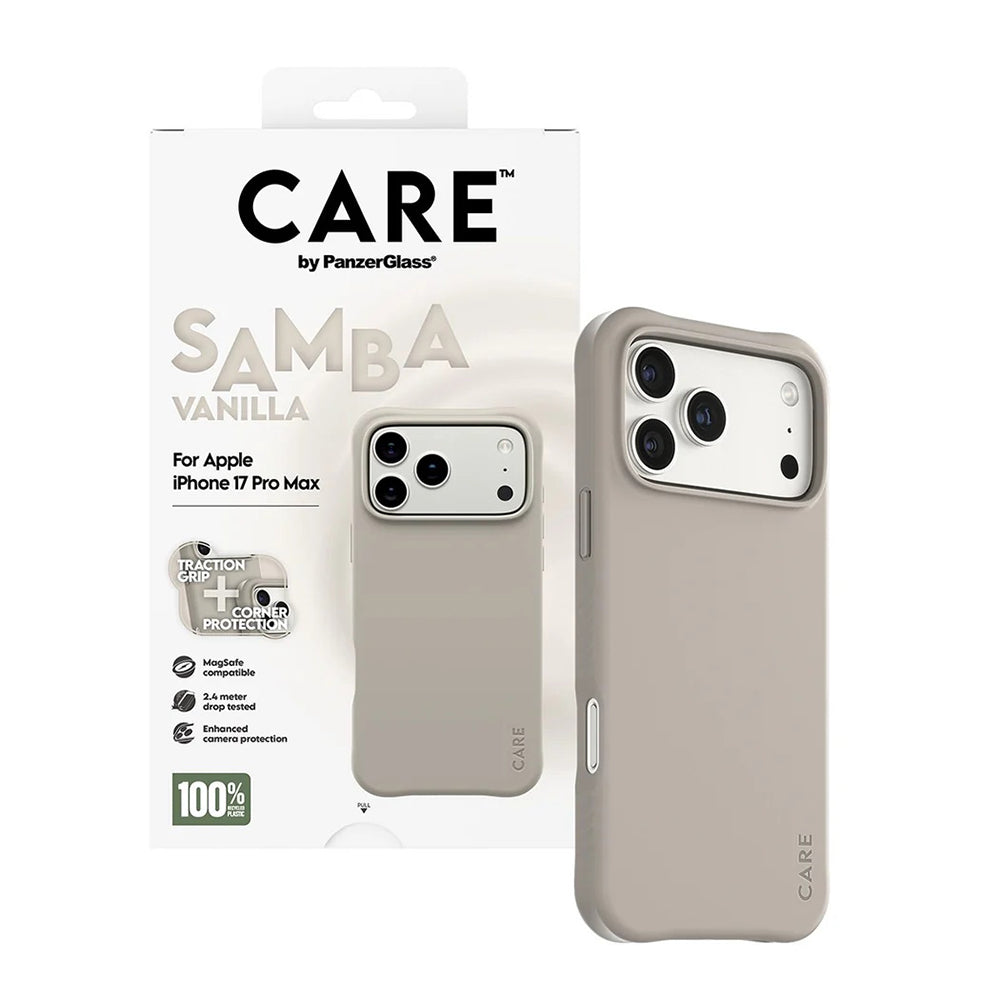 Husa pentru Apple iPhone 17 Pro Max, PanzerGlass, Care Fashionable, Bej