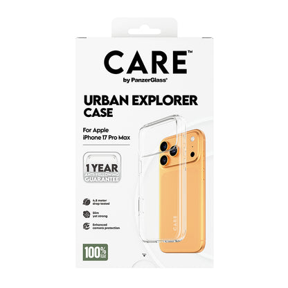 Husa pentru Apple iPhone 17 Pro Max, PanzerGlass, Care Urban Explorer, Transparenta