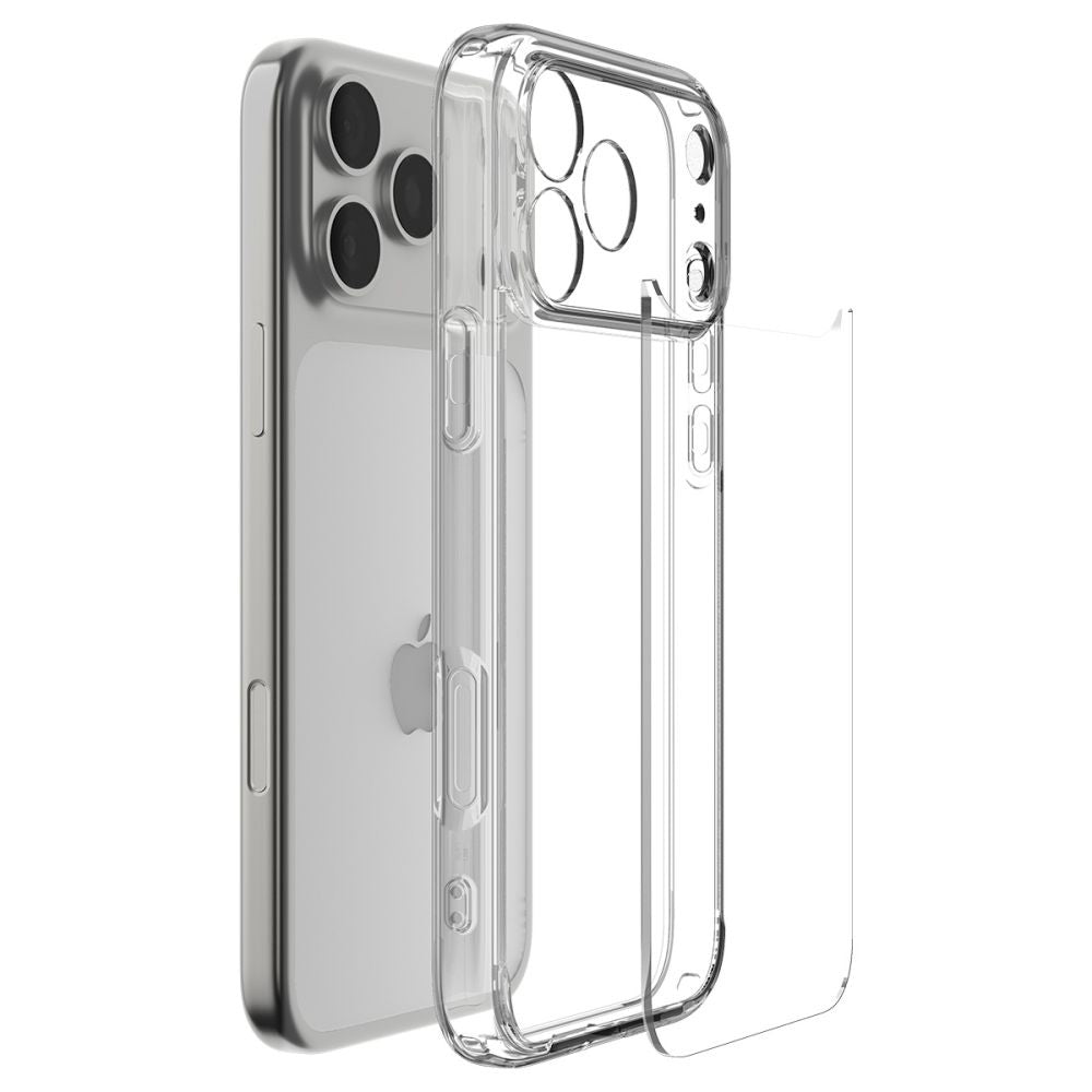 Husa pentru Apple iPhone 17 Pro Max, Spigen, Ultra Hybrid, Transparenta