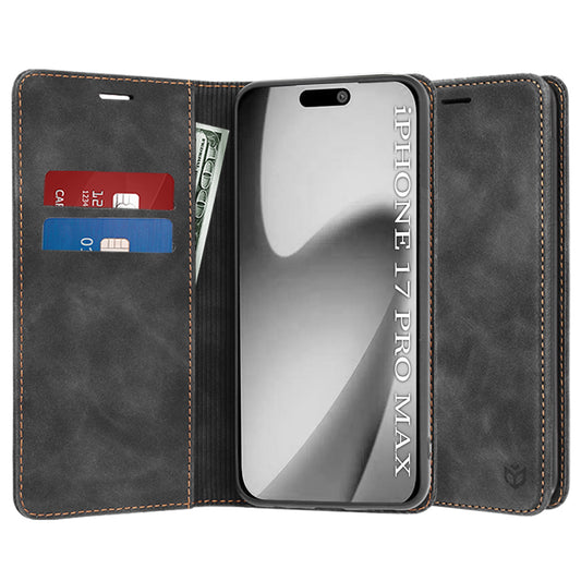 Husa pentru Apple iPhone 17 Pro Max, Techsuit, Confy, Neagra