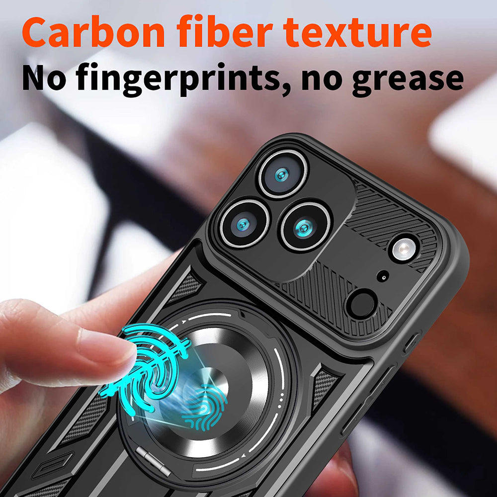 Husa pentru Apple iPhone 17 Pro Max, Techsuit, RuggedCam, Albastra