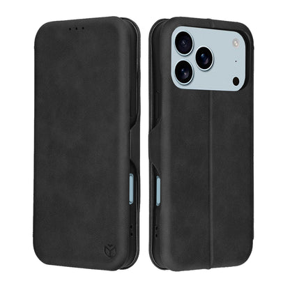 Husa pentru Apple iPhone 17 Pro Max, Techsuit, Safe Wallet Plus, Neagra