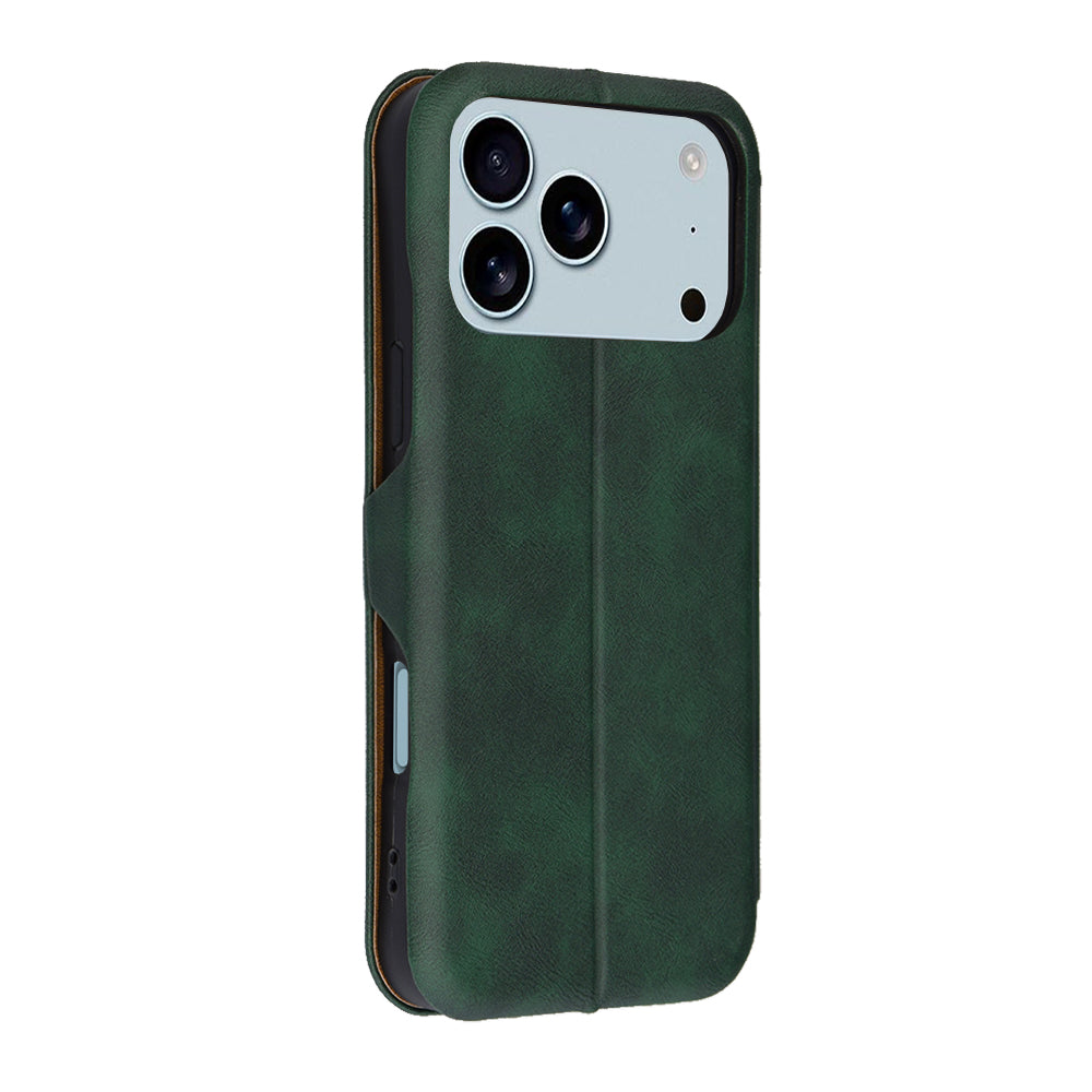 Husa pentru Apple iPhone 17 Pro Max, Techsuit, Safe Wallet Plus, Verde