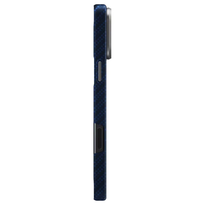Husa MagSafe pentru Apple iPhone 17 Pro Max, UNIQ, Keva MagClick, Bleumarin