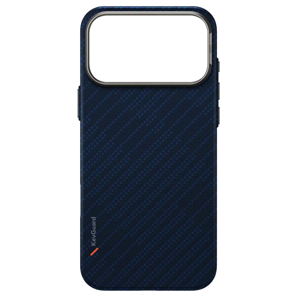 Husa MagSafe pentru Apple iPhone 17 Pro Max, UNIQ, Keva MagClick, Denim
