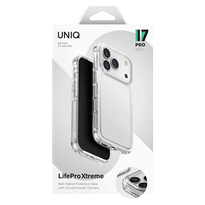 Husa pentru Apple iPhone 17 Pro Max, UNIQ, LifePro Xtreme, Transparenta