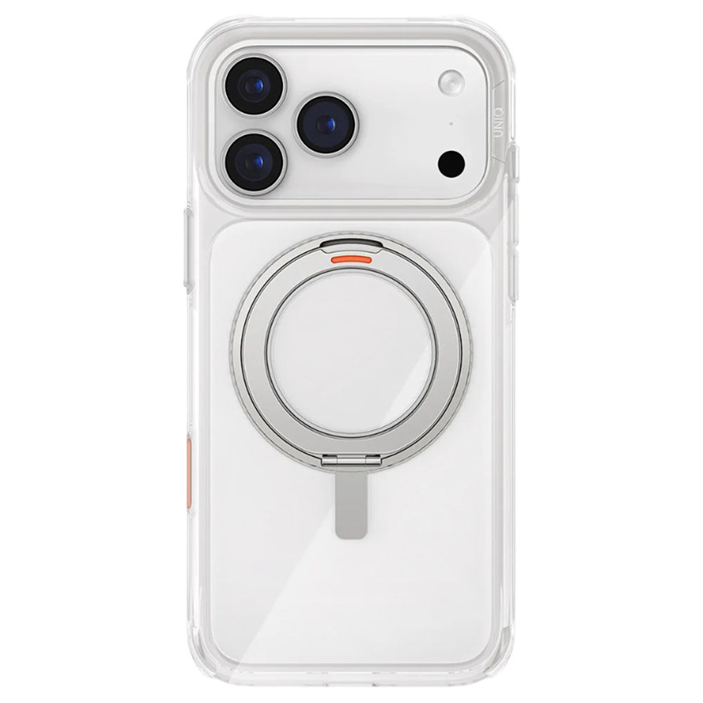 Husa pentru Apple iPhone 17 Pro Max, UNIQ, Swivix, Argintie