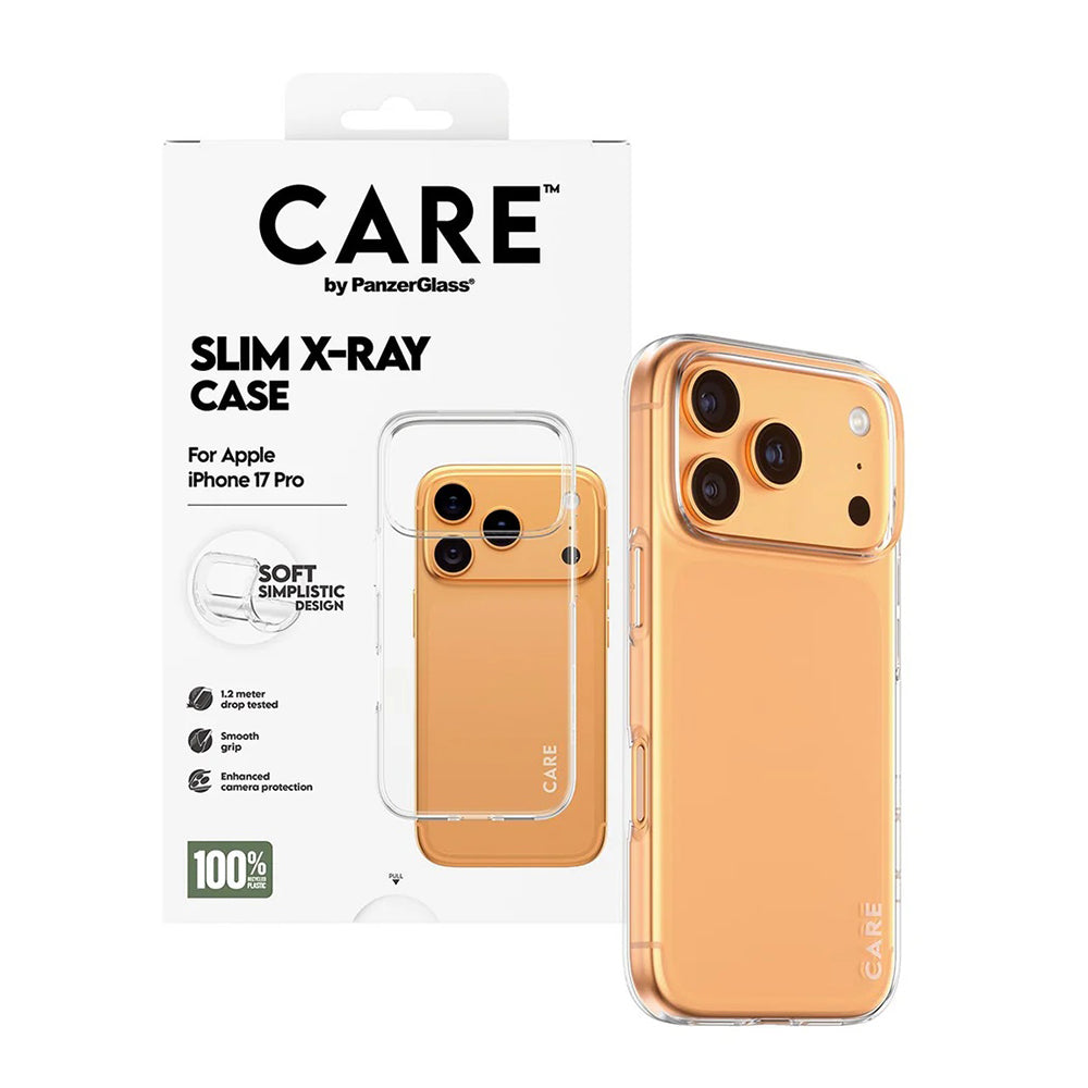 Husa pentru Apple iPhone 17 Pro, PanzerGlass, Care Fashionable X-ray, Transparenta