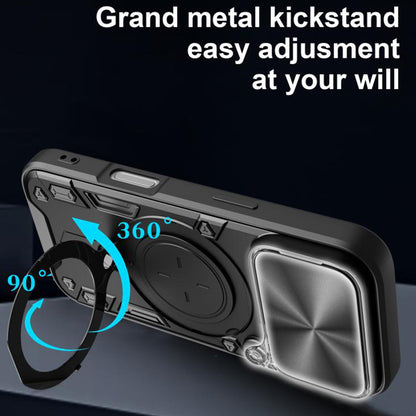 Husa pentru Apple iPhone 17 Pro, Techsuit, CamGuard Pro, Neagra