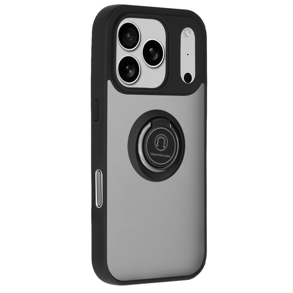 Husa pentru Apple iPhone 17 Pro, Techsuit, Glinth, Neagra