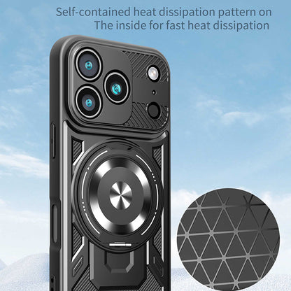 Husa pentru Apple iPhone 17 Pro, Techsuit, RuggedCam, Albastra