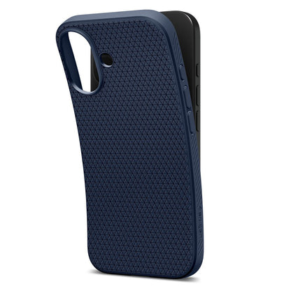 Husa pentru Apple iPhone 17, Spigen, Liquid Air, Bleumarin