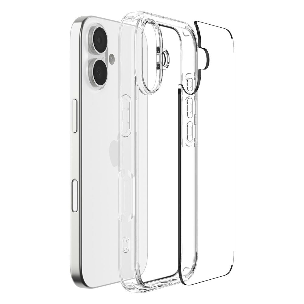 Husa pentru Apple iPhone 17, Spigen, Ultra Hybrid, Transparenta