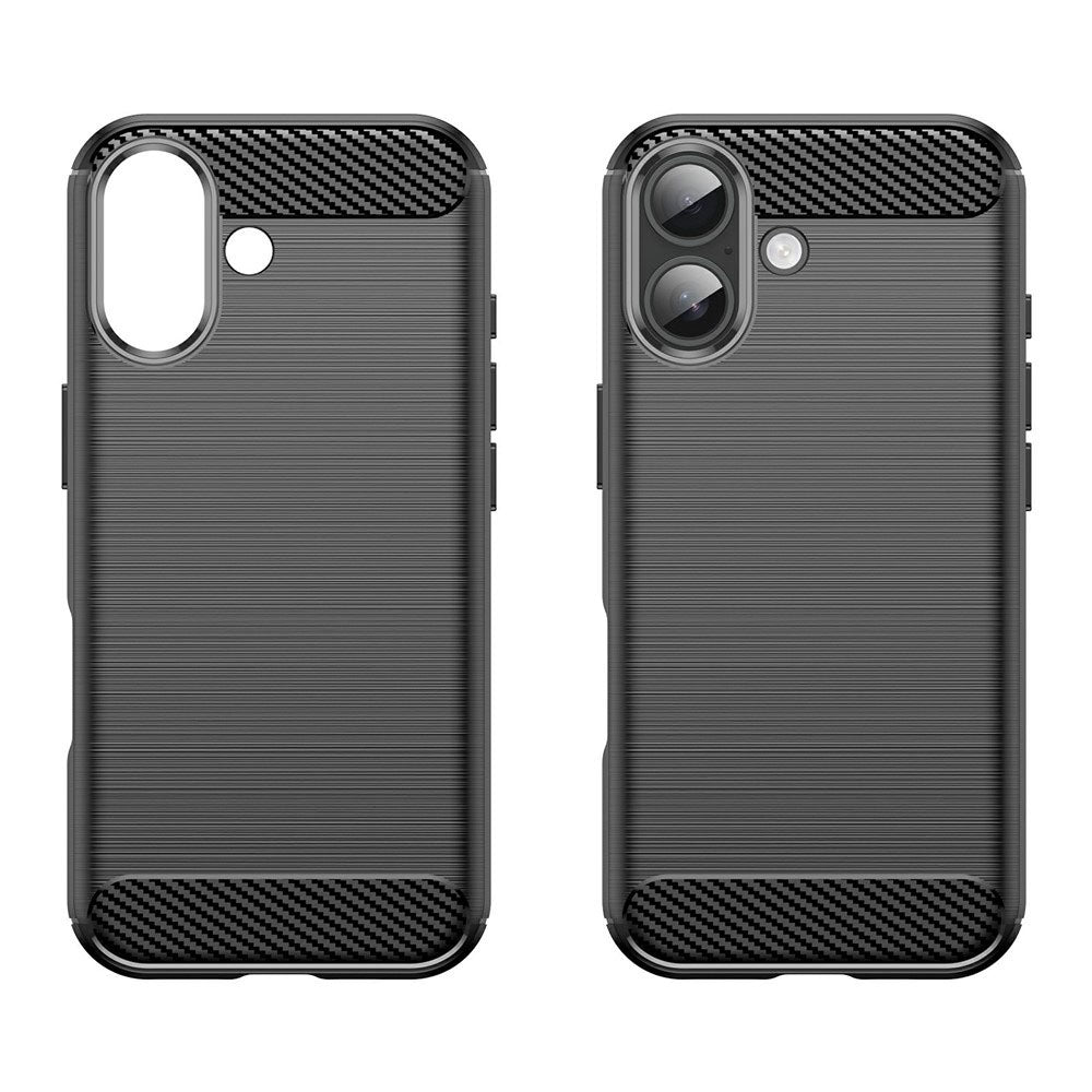Husa pentru Apple iPhone 17, Techsuit, Carbon, Neagra
