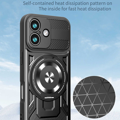 Husa pentru Apple iPhone 17, Techsuit, RuggedCam, Gri