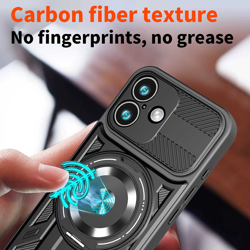 Husa pentru Apple iPhone 17, Techsuit, RuggedCam, Mov