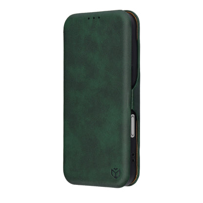 Husa pentru Apple iPhone 17, Techsuit, Safe Wallet Plus, Verde