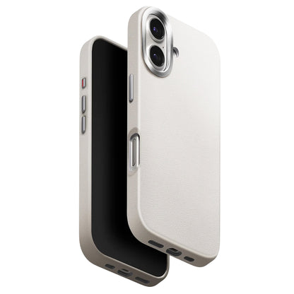 Husa pentru Apple iPhone 17, UNIQ, Lyden Leatherette, Gri