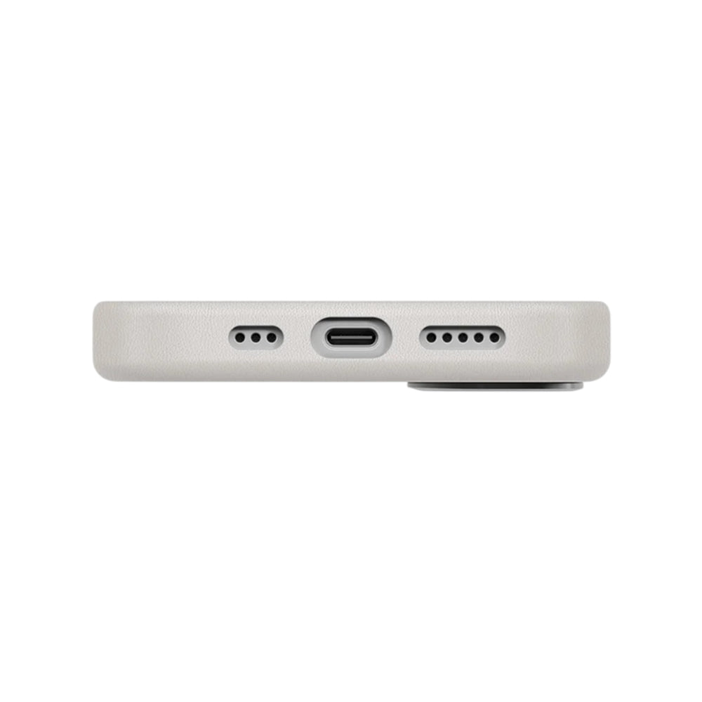 Husa pentru Apple iPhone 17, UNIQ, Lyden Leatherette, Gri