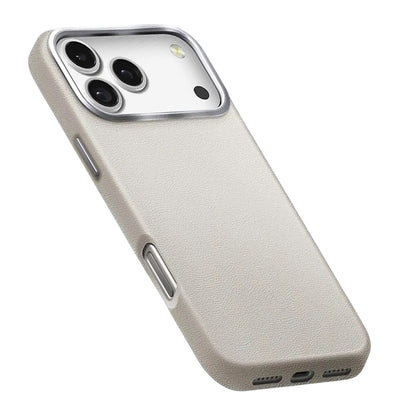 Husa pentru Apple iPhone 17, UNIQ, Lyden Leatherette, Gri