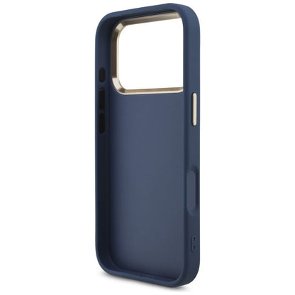 Husa pentru Apple iPhone 18 Pro / 17 Pro, Guess, 4G Big Classic Logo, Albastra