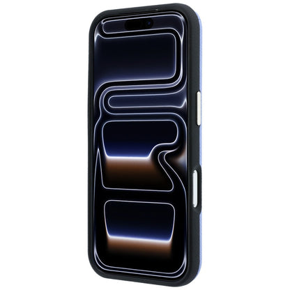 Husa pentru Apple iPhone 18 Pro / 17 Pro, Guess, Grained Big Resin Logo, Bleu