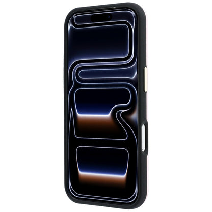 Husa pentru Apple iPhone 18 Pro / 17 Pro, Guess, Smooth Big Strass Logo, Roz