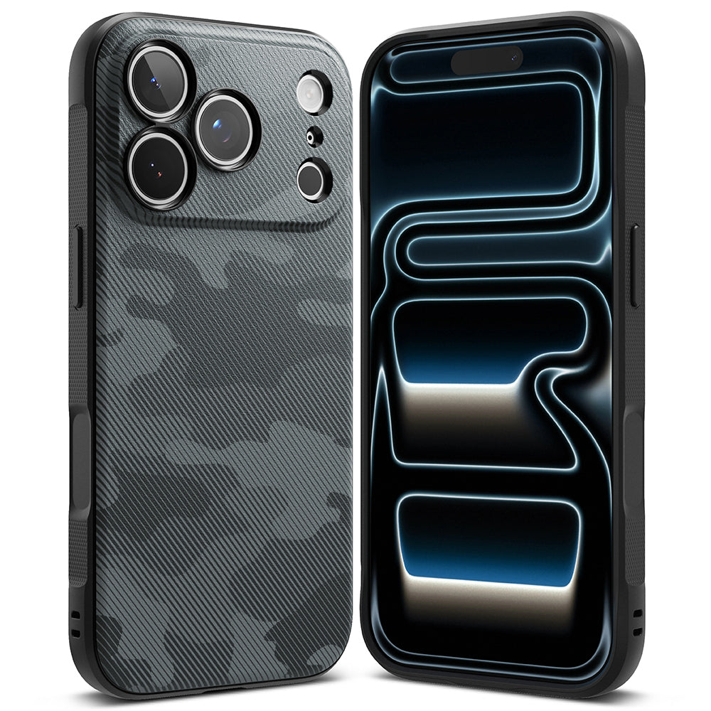 Husa pentru Apple iPhone 18 Pro / 17 Pro, Ringke, Onyx, Camuflaj