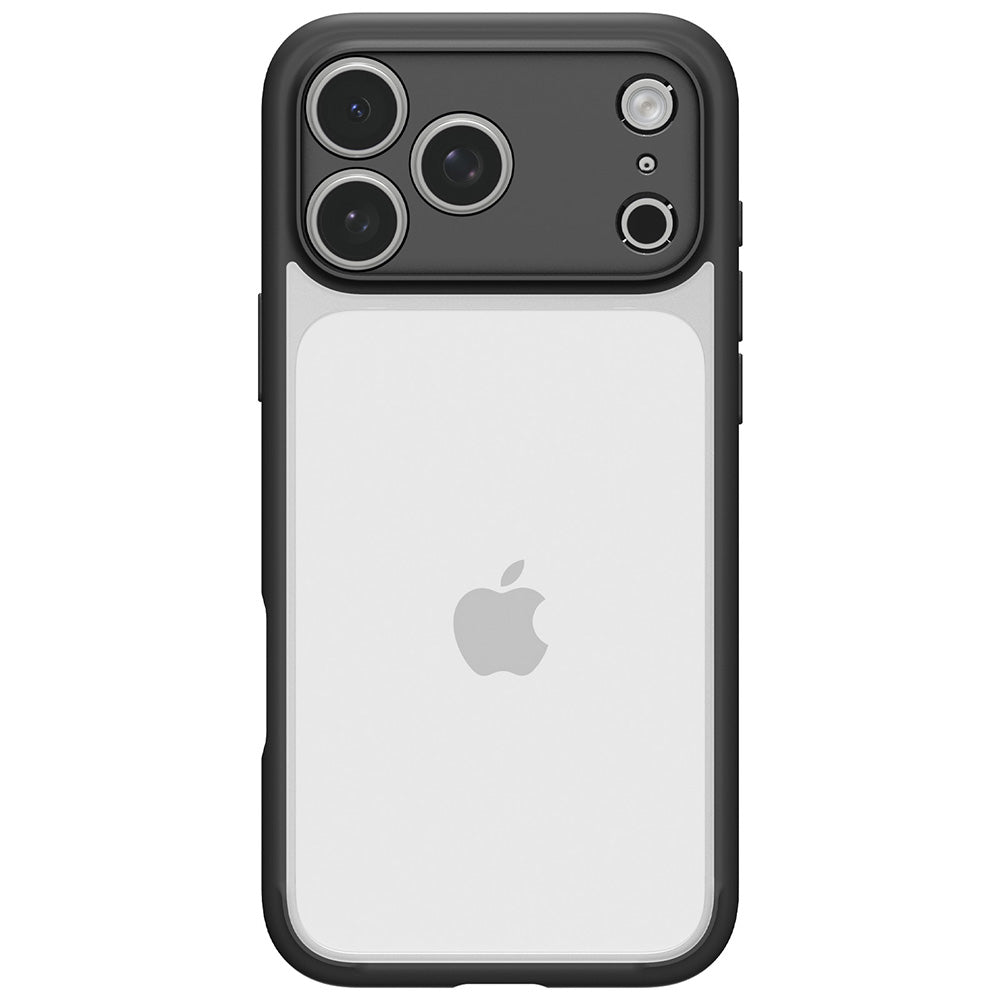 Husa pentru Apple iPhone 18 Pro / 17 Pro, Spigen, Ultra Hybrid, Neagra Mata ACS12154