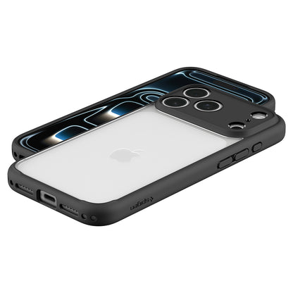 Husa pentru Apple iPhone 18 Pro / 17 Pro, Spigen, Ultra Hybrid, Neagra Mata ACS12154