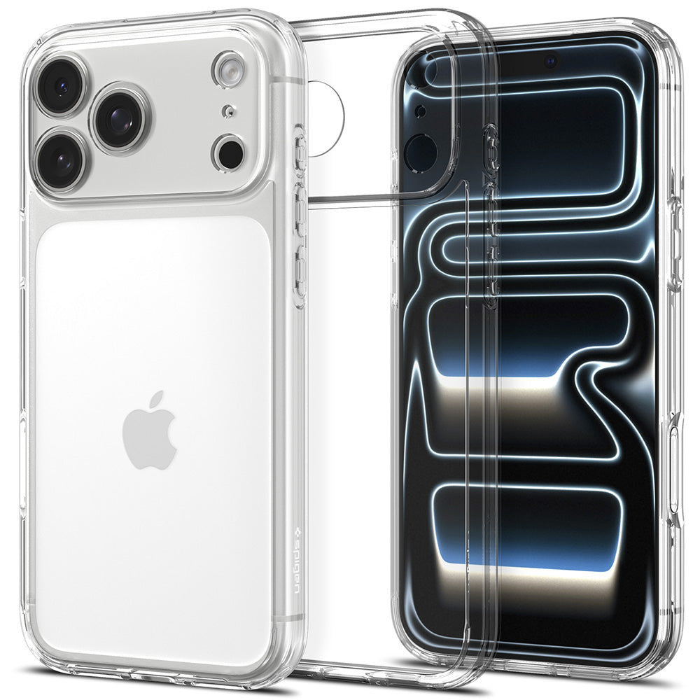 Husa pentru Apple iPhone 18 Pro / 17 Pro, Spigen, Ultra Hybrid, Transparenta ACS12153