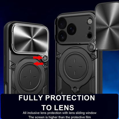Husa pentru Apple iPhone 18 Pro / 17 Pro, Techsuit, CamGuard Pro, Albastra